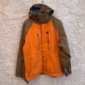 Burton [ak] 2L Cyclic Gore-Tex Shell Jacket Orange Olive Men’s Medium
